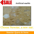 Newstar resin yellow marble faux stone pavers